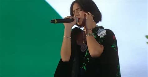 Ángela Aguilar En su interpretación del Himno Nacional no hubo error