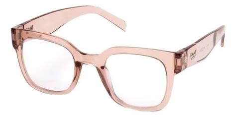 Marcos Armazones Anteojos Vulk Katleen Color Nude Translúcido Mismo precio en cuotas