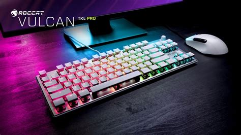 Roccat Vulcan TKL Pro comes in Arctic White