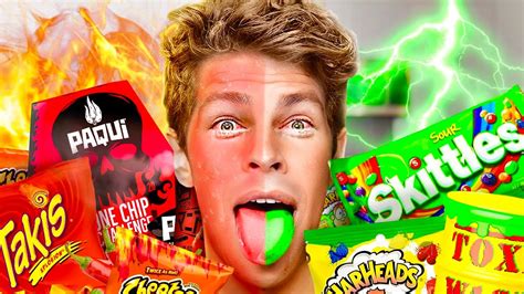 The Ultimate Spicy Vs Sour Challenge Youtube