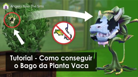 Tutorial Como Conseguir A Planta Vaca Sem Pescar The Sims