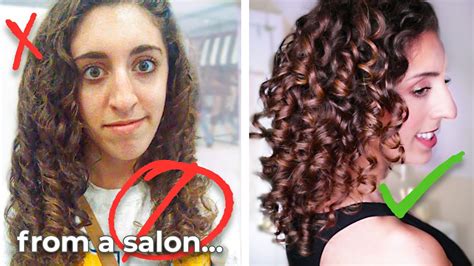 Curly Haircuts 101 Before And After Youtube