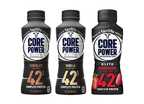 Core Power Elite High Protein Drinks Dairy Based 3 Flavors