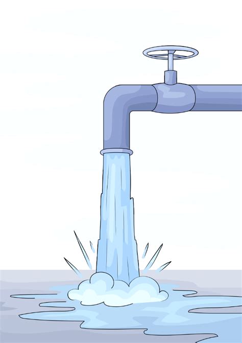 Water Tap Free Digitally Made Illustrations On Creazilla