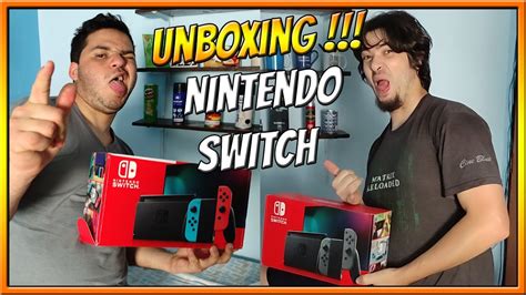 Abrindo E Testando Pela Primeira Vez Dois Modelos Do Novo Nintendo