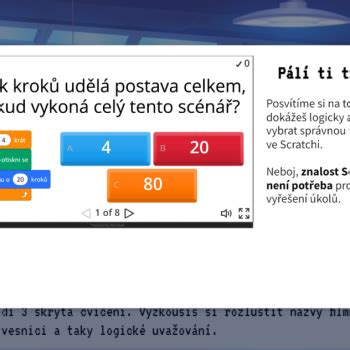 Materiál Tajné laboratoře obsáhlá interaktivní hra do informatiky