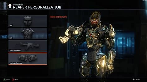 Reaper Gold Hero Armor With Diamond Camo Shotgun Gameplay Black Ops