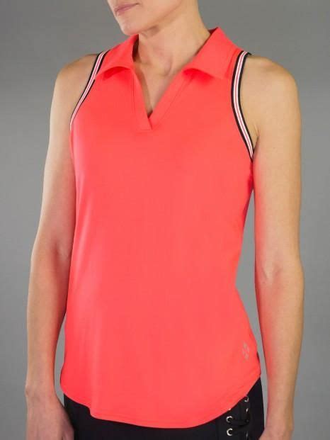 Jofit Daiquiri Sleeveless Rewind Cutaway Polo Golf Outfits Women