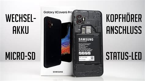 Mit Austauschbarem Akku Samsung Galaxy Xcover Pro Unboxing Deutsch