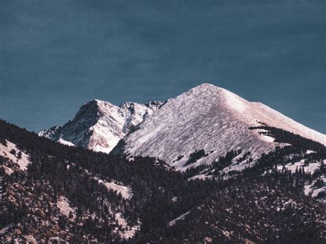 Blanca Peak stock photo. Image of winter, alps, colorado - 267245912