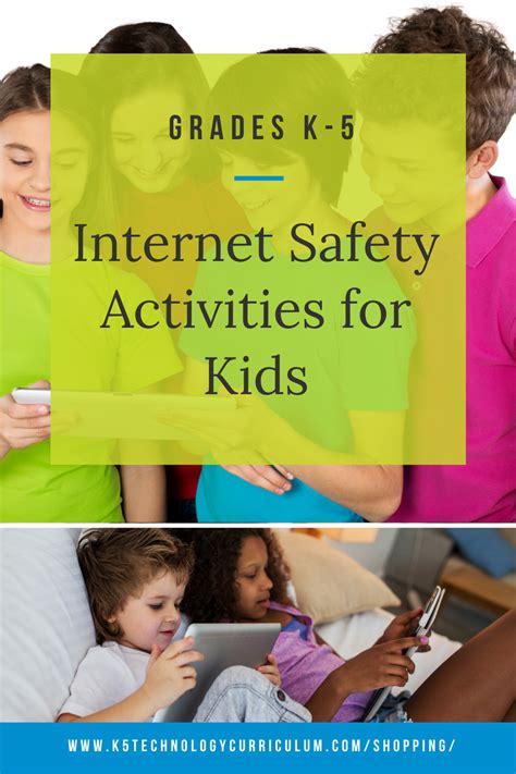 Internet Safety Activities For Kids Internet Safety Activities