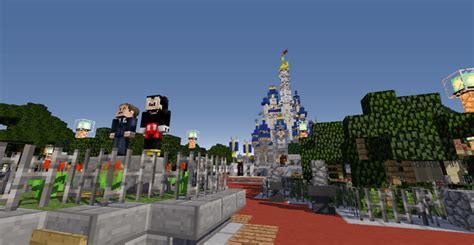 Minecraft Disneyland Server Name Its Original Name And Capitalization