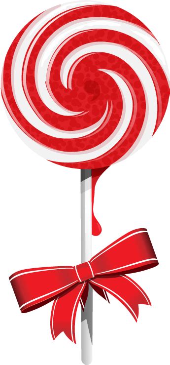 Transparent Lollipop Christmas Strawberry Lollipop Png Clipart