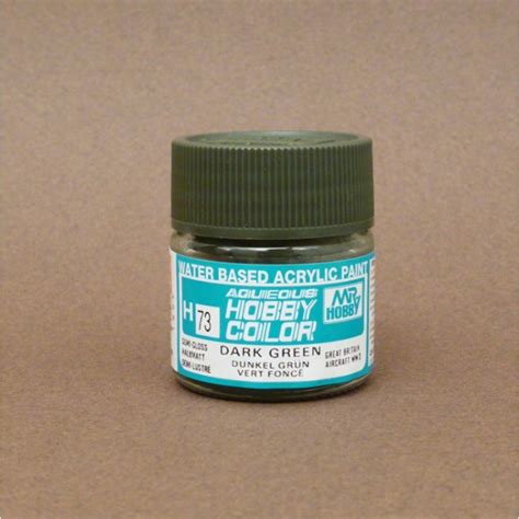 MR HOBBY H73 Aqueous Hobby Colors 10 Ml Dark Green