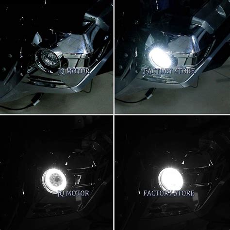 Gold Wing Gl 1800 New Motorcycle Pair Led Fog Lights Foglights W Attachment Kit For Honda