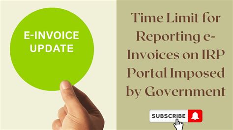 E Invoicing New Time Limit Gstn Advisory On E Invoice E Invoice