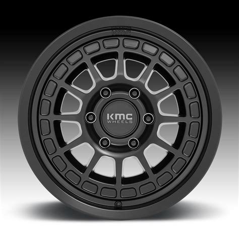 KMC Canyon KM719 Satin Black Custom Wheels Rims KM719 Canyon KMC