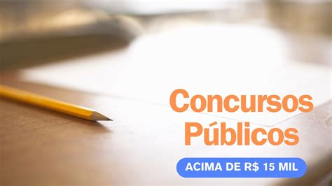 País tem 12 concursos abertos salários acima de R 15 mil confira