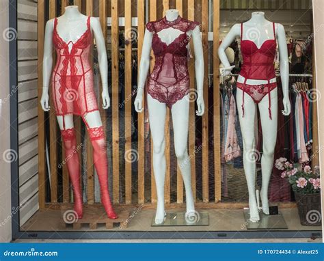 Lingerie Mannequins Stock Photo Image Of Mannequin 170724434