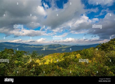 Blue Ridge Parkway, North Carolina, Scenic Drive Spanning Over Four ...