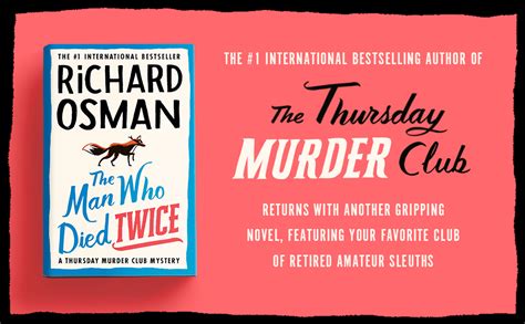 The Man Who Died Twice: A Thursday Murder Club Mystery : Osman, Richard ...