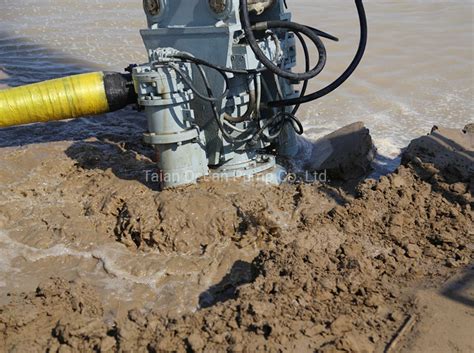 Excavator Hydraulic Submersible Sludge Pump Submersible Sand Dredging