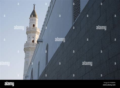 Masjid Quba The Very First Mosque That Was Built Medina Saudi Arabia