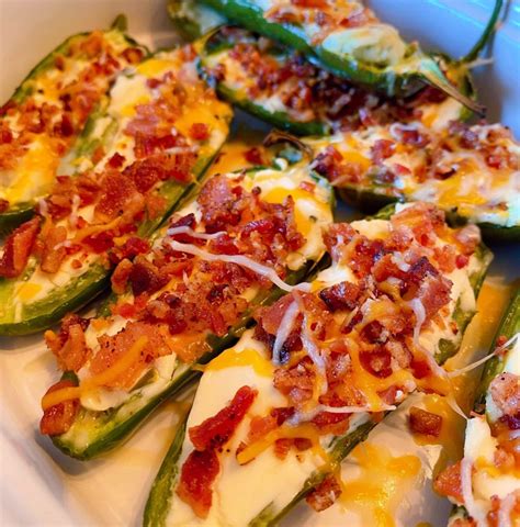 Grilled Stuffed Jalapeño Poppers Norines Nest