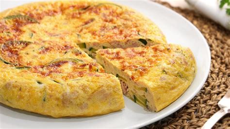 Tortilla de Atún y Calabacín muy fácil de hacer y deliciosa YouTube