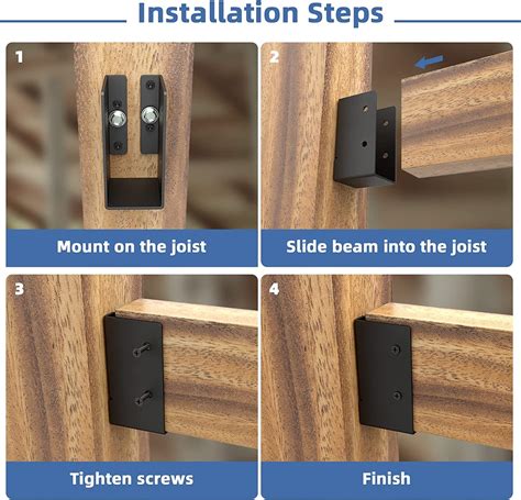 Snapklik Pcs Concealed Joist Hanger X Outdoor Concealed