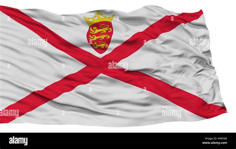 Isolated Jersey Flag Stock Photo - Alamy