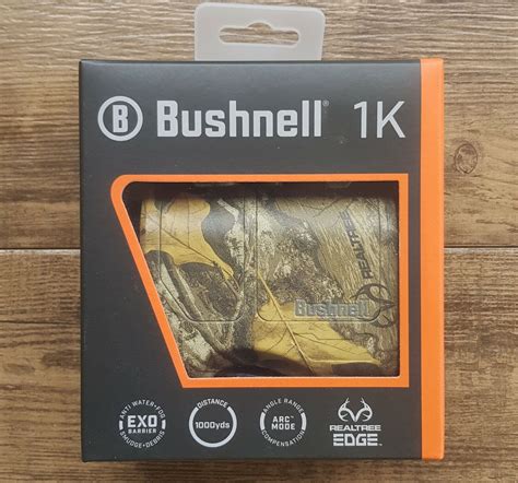 Bushnell 1k Rangefinder Realtree Edge Camo Arc Hunting Bl1k623cam