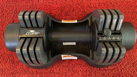 Crane Home Adjustable Dumbbell YouTube