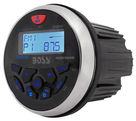 Details About Boss Audio MGR350B 3 Gauge Hole Marine Bluetooth MP3