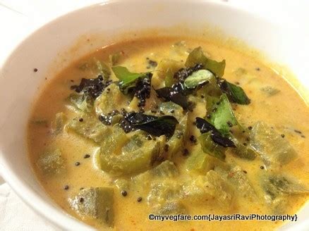 Potalakaya Palu Posina Kura Snake Gourd Milk Curry My Veg Fare