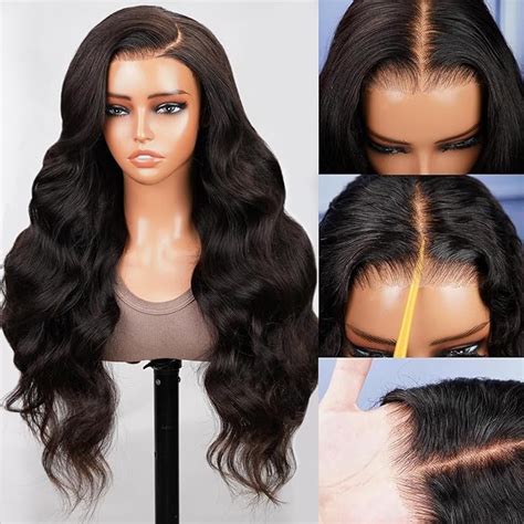 Megalook 6x5 Wear And Go Glueless Human Hair Pre Plucked