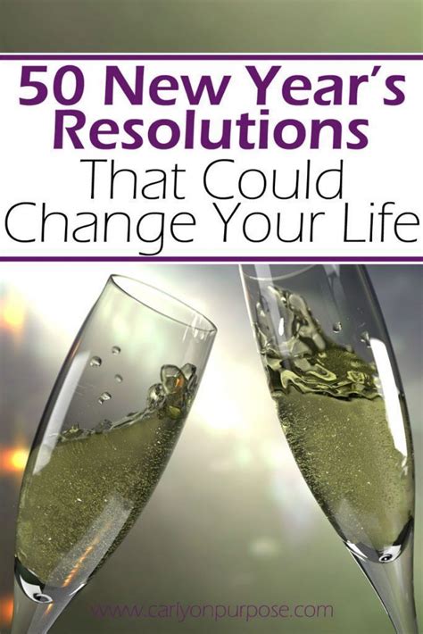 New Year's Resolution Ideas | New years resolution, New years ...