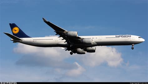 D AIHZ Airbus A340 642 Lufthansa Jonn Cruz JetPhotos