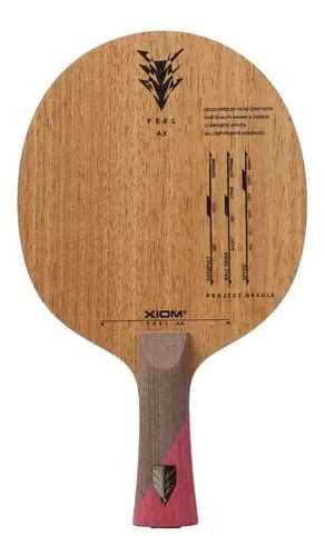 Raquete Tenis De Mesa Xiom Feel Ax Cl Ssica Carbono Frete Gr Tis