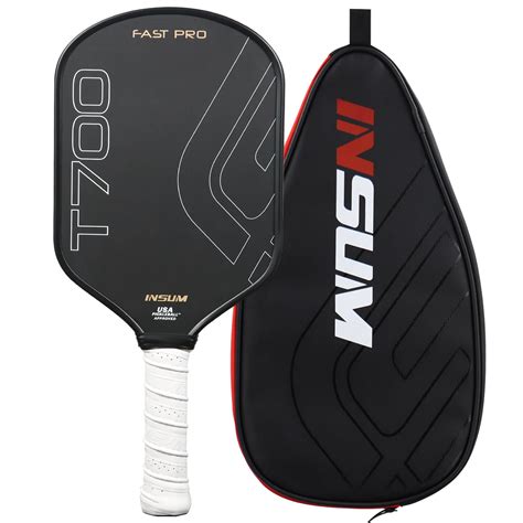 Insum T Pickleball Paddle Usapa Approved Toray T Raw Carbon Fiber