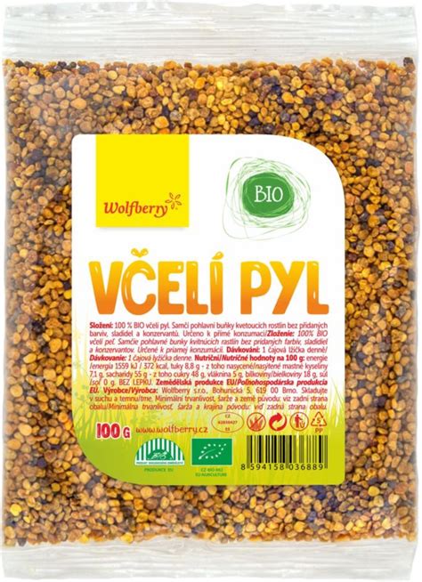 Wolfberry Včelí peľ BIO podpora imunity v BIO kvalite notino sk