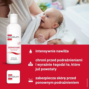 Emolium Dermocare emulsja do kąpieli od 1 dnia życia 200 ml