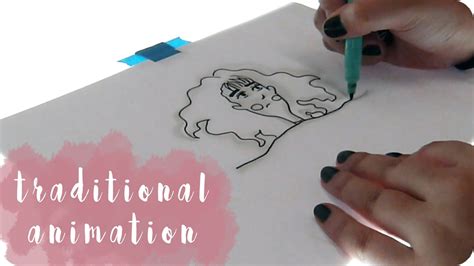 Traditional Animation Animating On Paper Youtube