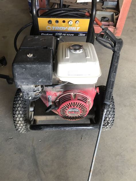 Troy Bilt Psi Gpm Power Pressure Washer Troy Bilt For