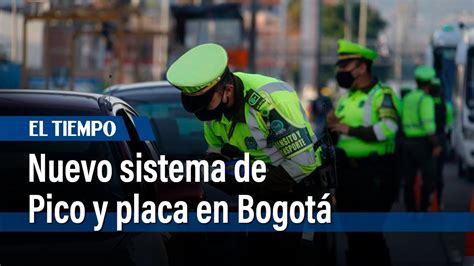 Mañana empieza a regir el nuevo sistema de pico y placa en Bogotá El