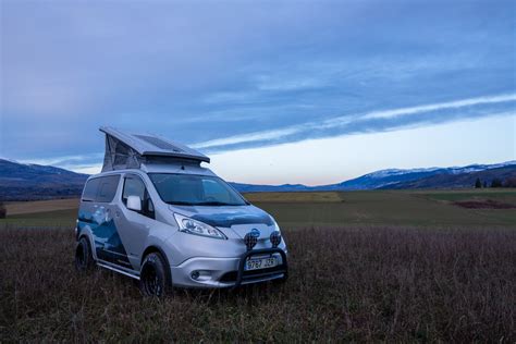 Nissan Turns The E Nv Ev Into An Outdoors Office Carscoops