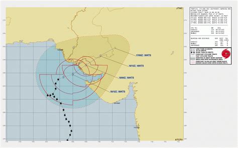 Very Severe Cyclonic Storm “biparjoy” Making Landfall Near Jakhau Port