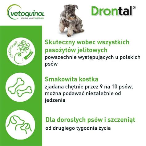 Vetoquinol Drontal Plus Flavour Tabletki Na Odrobaczenie Dla Ps W