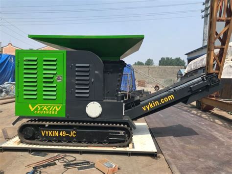 Vykin Jc Mobile Small Tracked Jaw Crusher Vykin Crushers