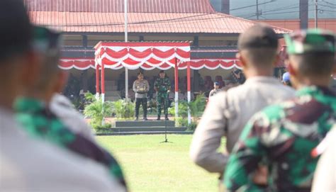 Perkuat Soliditas Dan Sinergitas Tni Polri Kapolda Jatim Buka Diklat